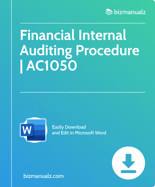 Financial Internal Auditing Procedure | AC1050