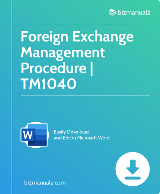 Foreign Exchange Management Procedure | TM1040