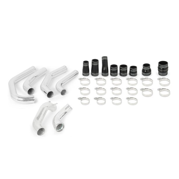 15-17 Ford F-150 V6 2.7L Mishimoto MMINT-F27T-15KPSL Silver Performance Intercooler Kit w/Polished Pipes