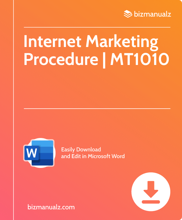 Internet Marketing Procedure | MT1010