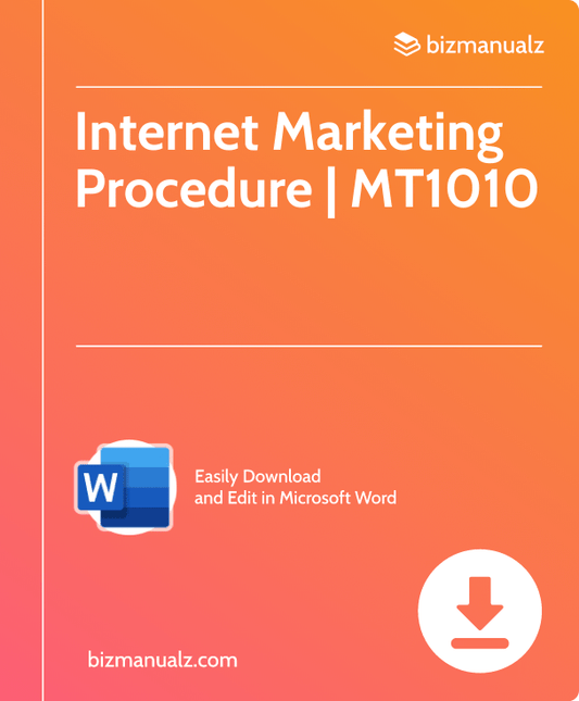 Internet Marketing Procedure | MT1010