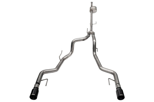 21-25 Ford F-150 SuperCrew 5.5ft Bed 5.0L V8 Corsa Performance 21183BLK Xtreme Cat-Back Dual Rear Exit - Black PVD