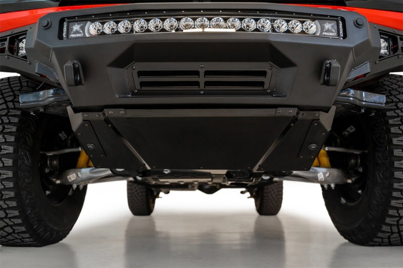 21-23 Ford Bronco Addictive Desert Designs AC23007NA03 Stealth Fighter Front Bumper Skid Plate Kit