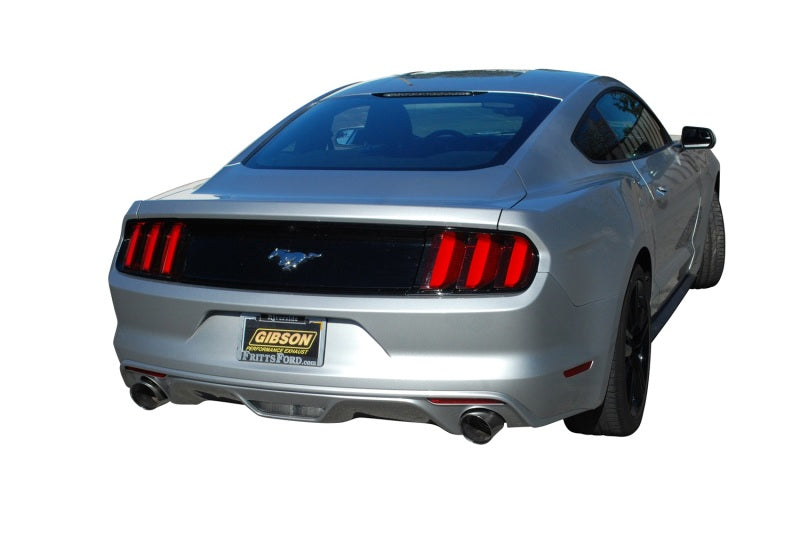 15-19 Ford Mustang EcoBoost 2.3L Gibson 619014 2.25in Cat-Back Dual Exhaust - Stainless