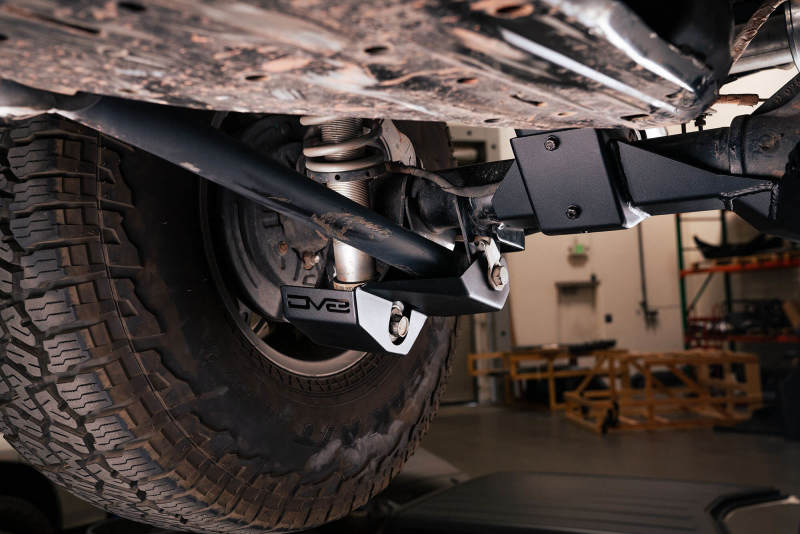 21-26 Ford Bronco DV8 Offroad SPBR-04 Rear Shock Guard Skid Plates