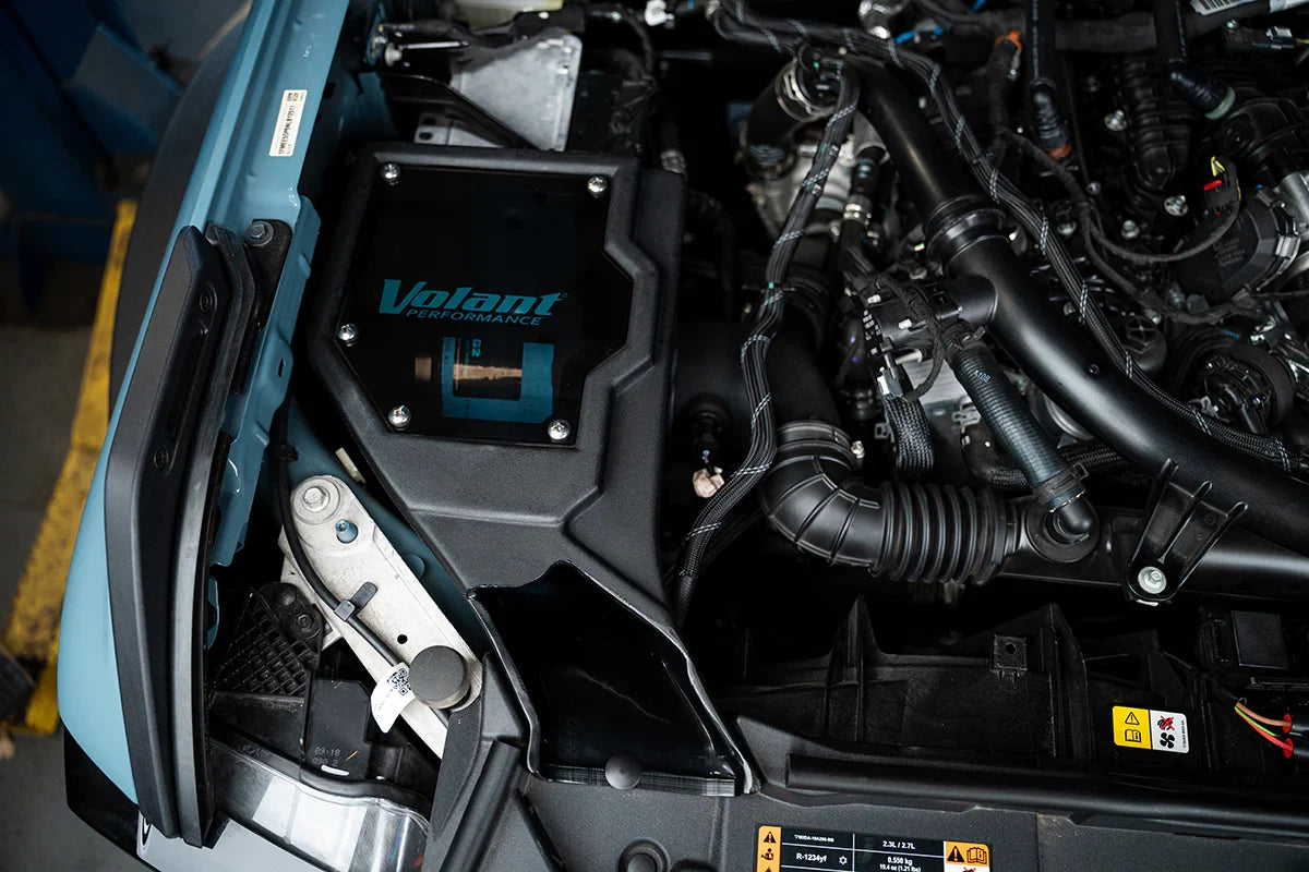 21-23 Ford Bronco V6 2.7L Volant 17003 Closed Box Air Intake With MaxFlow 5 Oiled Filter