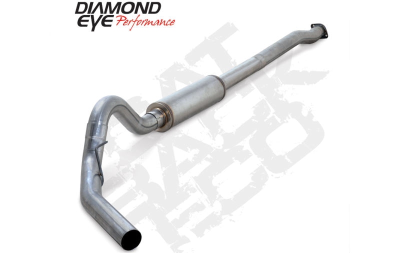 16-18 Ford F-150 V6 3.5L & V8 5.0L Diamond Eye KIT K3338A 4in Aluminized Catback Single