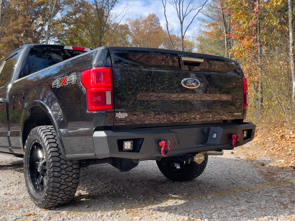 15-20 Ford F-150 (Ex. Raptor) Body Armor 4x4 FD-2967 Ambush Rear Bumper - Black