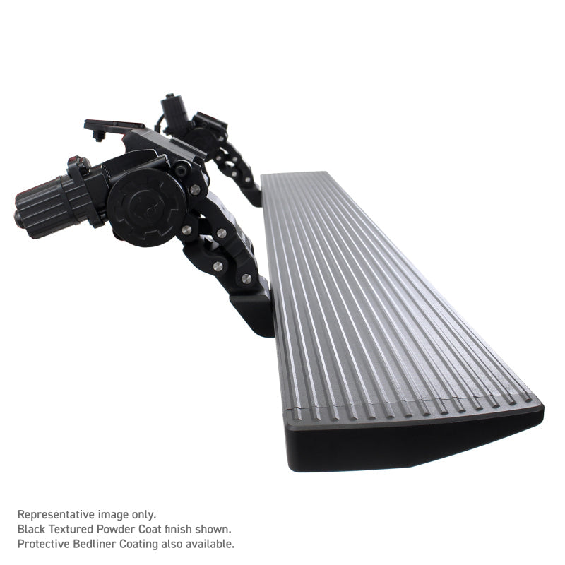 19-24 Ford Ranger Go Rhino 20306880T Crew Cab 4dr E-BOARD E1 Electric Running Board Kit - Bedliner Coating