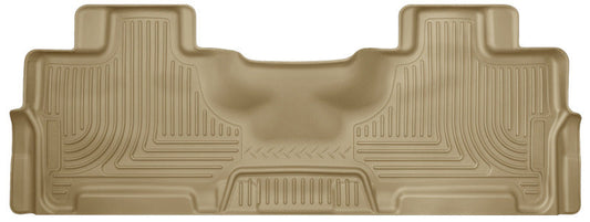 15-17 Ford Expedition/Lincoln Navigator Husky Liners 14363 WeatherBeater 2nd Row Tan Floor Liner
