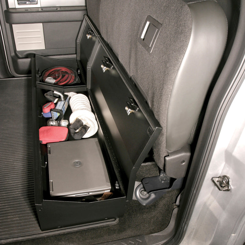 09-14 Ford F-150 Crew Cab Tuffy 283-01 Underseat Full Lockbox  w/ Standard Key