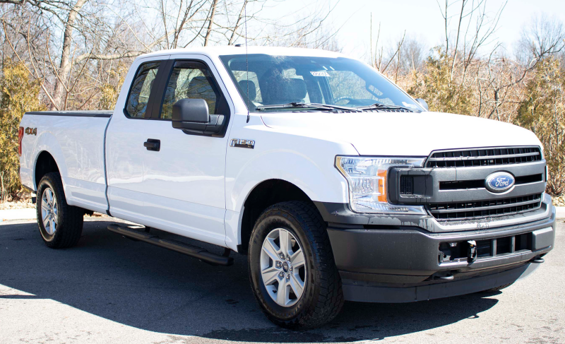09-14 Ford F-150 SuperCrew Cab Fishbone Offroad FB21379 Oval Side Steps - Black Textured