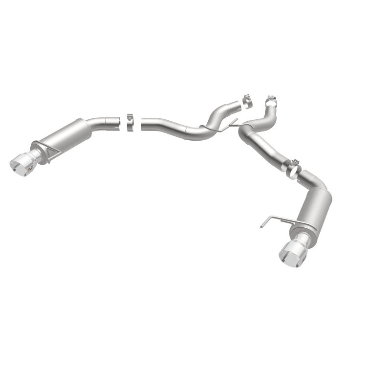15-17 Ford Mustang 5.0L V8 MagnaFlow 19103 3in SS Axle Back Dual Split Polished 4.5in Tip - Competition