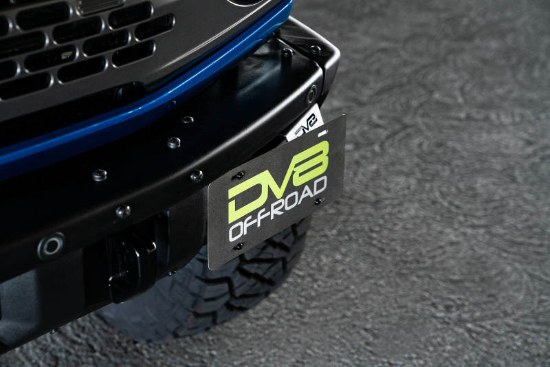 21-23 Ford Bronco DV8 Offroad LPBR-02 Factory Front Bumper License Relocation Bracket - Side