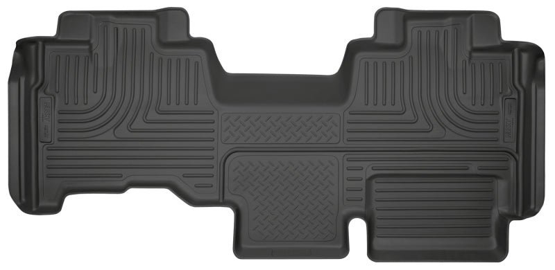 09-14 Ford F-150 Ext Cab Husky Liners 19351 WeatherBeater Black 2nd Seat Floor Liners