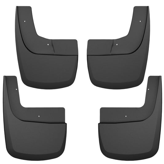 21-26 Ford F-150 Raptor SuperCrew Husky Liners 58536 CC Front & Rear Mud Guards-Black