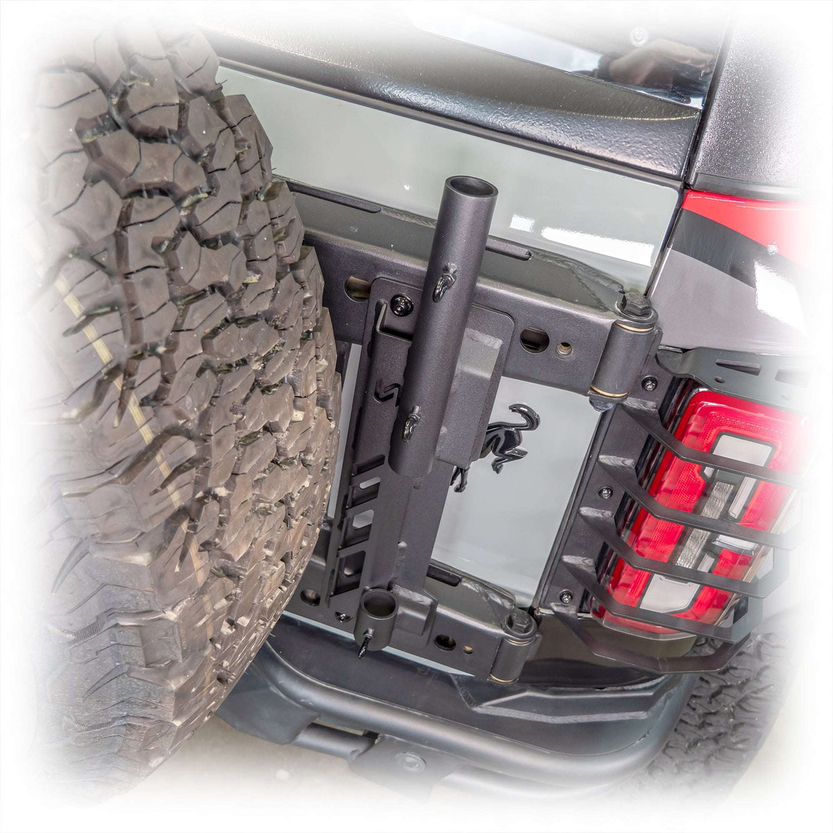 21-26 Ford Bronco Turn Offroad EAF2-M1 HD Tailgate Flag Mount