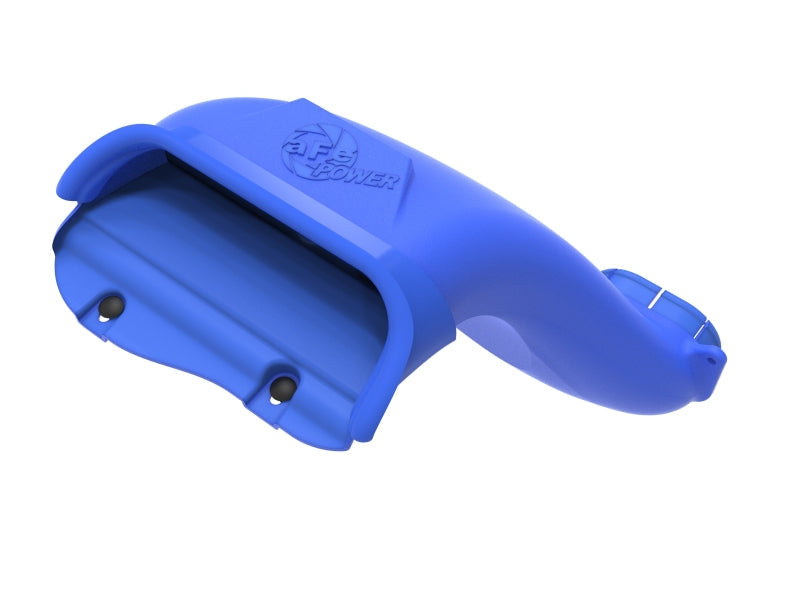 21-25 Ford F-150 V6 / V8 aFe 52-10010SL Rapid Induction Dynamic Air Scoop - Blue