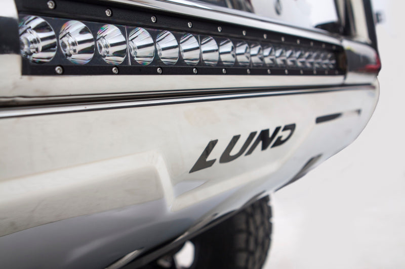 04-25 Ford F-150 Lund 47021206 (Excl. Heritage) Bull Bar w/Light & Wiring - Polished