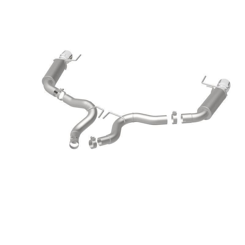 15-17 Ford Mustang 5.0L V8 MagnaFlow 19103 3in SS Axle Back Dual Split Polished 4.5in Tip - Competition