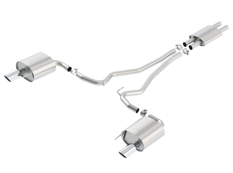 15-17 Ford Mustang V6 3.7L Borla 140587 S-Type Cat-Back Exhaust