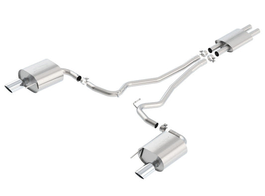 15-17 Ford Mustang V6 3.7L Borla 140587 S-Type Cat-Back Exhaust