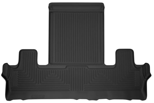 18-25 Ford Expedition Husky Liners 54671 Max X-Act Contour Black Floor Liners (3rd Row)
