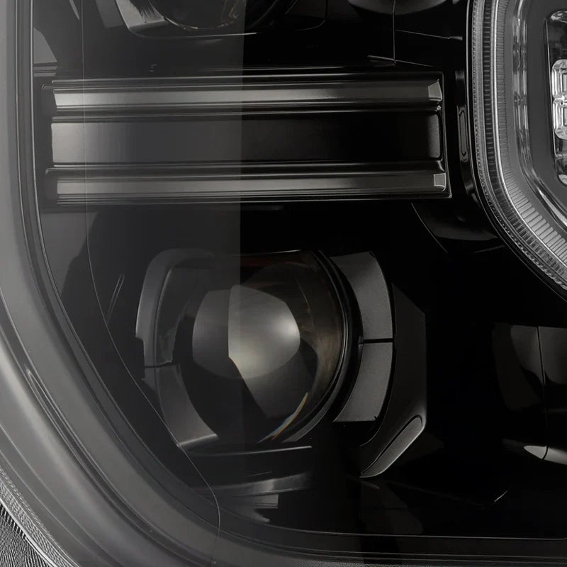 24-26 Ford Ranger Raptor 3.0L EB AlphaRex 880902 LUXX-Series LED Projector Headlights Alpha-Black