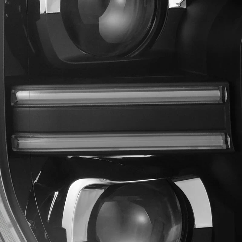 24-26 Ford Ranger Raptor 3.0L EB AlphaRex 880903 LUXX-Series LED Projector Headlights Black