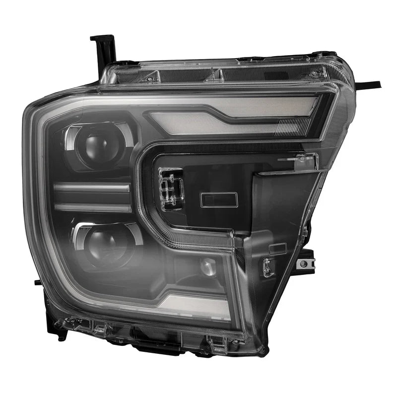 24-26 Ford Ranger Raptor 3.0L EB AlphaRex 880903 LUXX-Series LED Projector Headlights Black