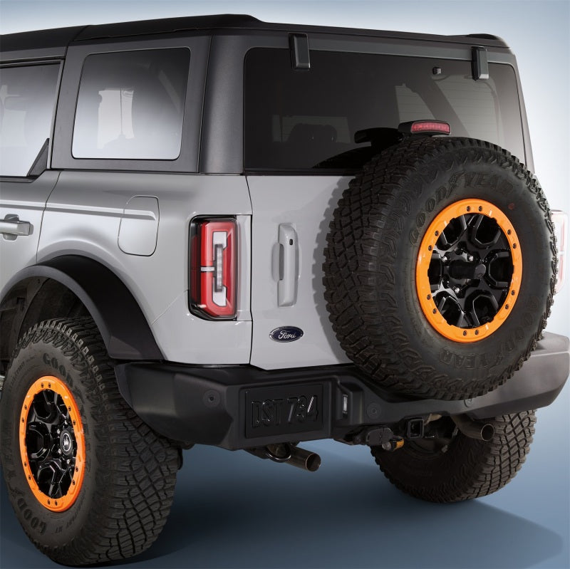 21-23 Ford Bronco L4 Ecoboost Ford Racing M-1021K-BLO Functional Bead Lock Ring Kit-Orange