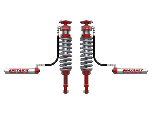 17-20 Ford F-150 Raptor EcoBoost V6 3.5L AFE 301-5000-02-CA 3in Control Sway-A-Way Front Coilover Kit w/ Compression Adjusters