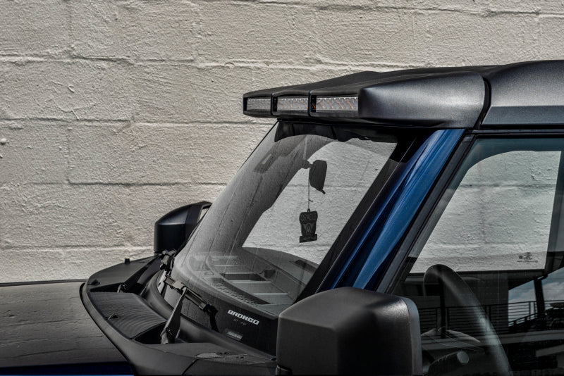 2021-2025 Ford Bronco Oracle 5888-023 Integrated Windshield Roof LED Light Bar System - Black
