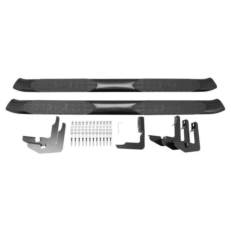 09-14 Ford F-150 SuperCab Westin 21-53515 PRO TRAXX 5 Oval Nerf Step Bars - Black