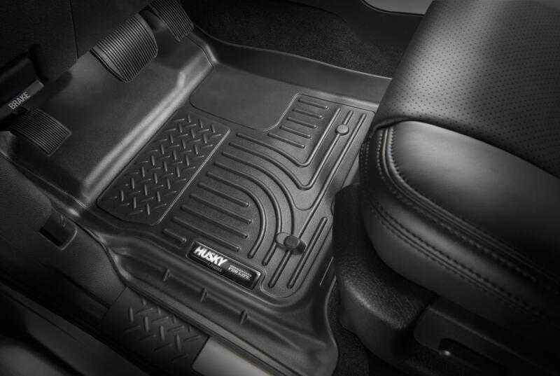 19-25 Ford Ranger Husky Liners 13791 WeatherBeater Front Floor Liners - Black