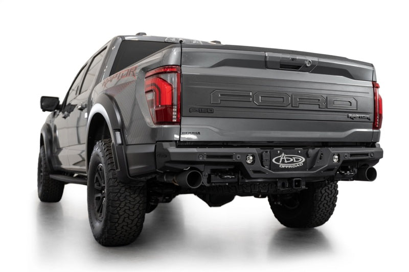 21-24 Ford F-150 Raptor Addictive Desert Designs R210121090103 Rock Fighter Rear Bumper