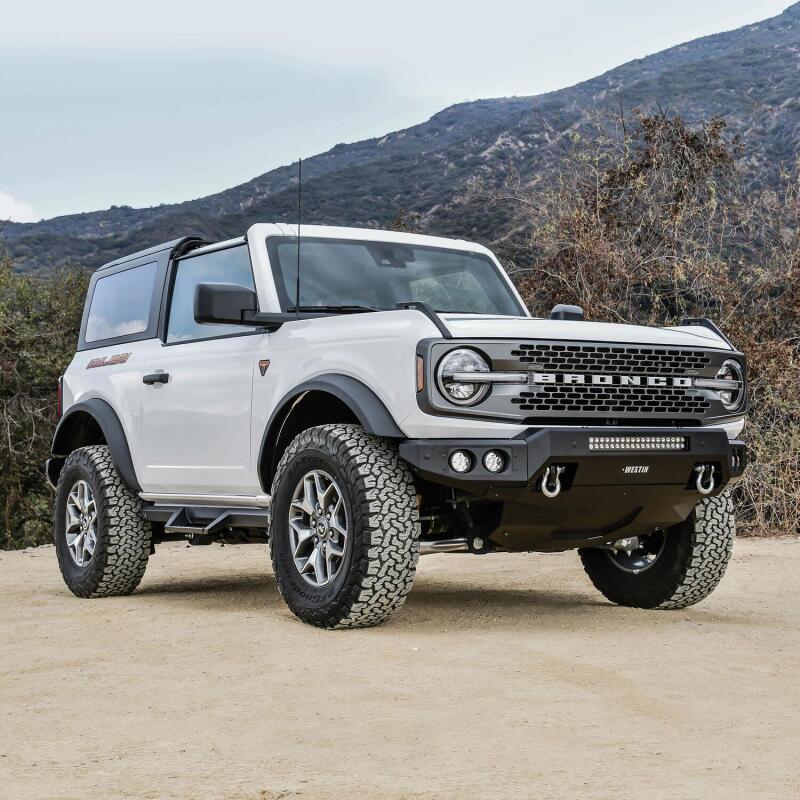 21-26 Ford Bronco Westin 58-41255 Pro-Mod Front Bumper Textured Black