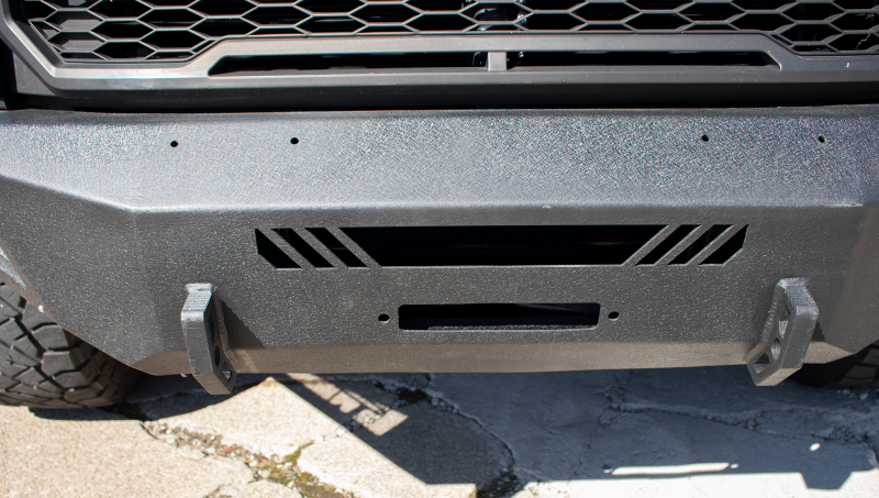 15-17 Ford F-150 Fishbone Offroad FB22365 Pelican Front Winch Bumper - Black