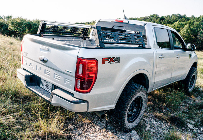 19-24 Ford Ranger Cali Raised CR3723 Overland Bed Rack - Low / Long
