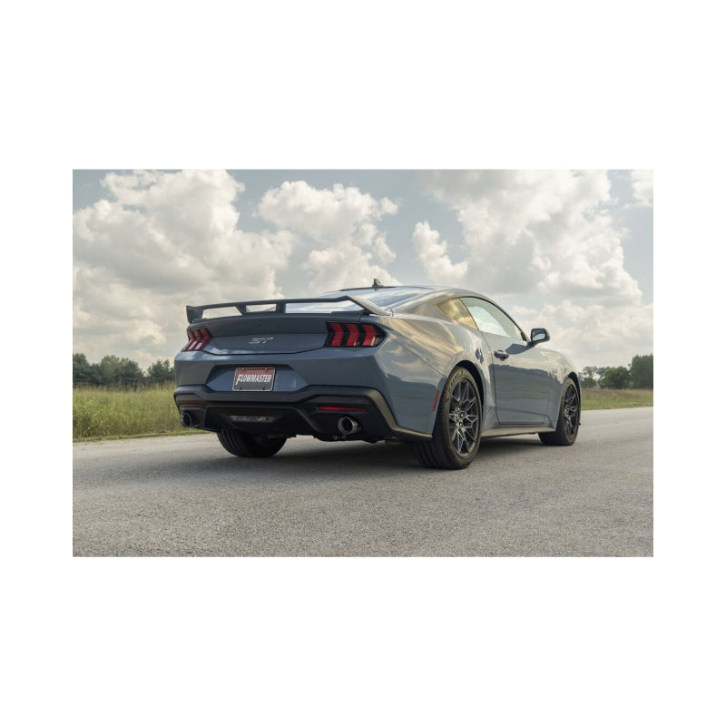 24-26 Ford Mustang GT 5.0 V8 / 2.3L V6 Flowmaster 818162 American Thunder Axle-Back Exhaust System