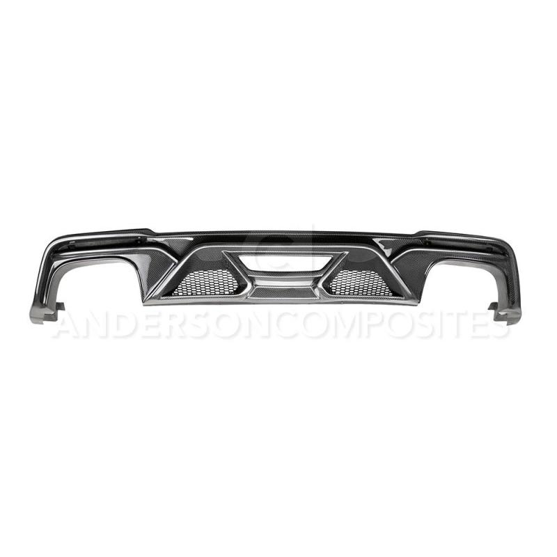 20-22 Mustang Shelby GT500 Anderson Composites AC-RL20FDMU500 Carbon Fiber Rear Diffuser