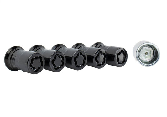 22-26 Ford Bronco Raptor Ford Racing M-1A043-A5 M14 x 1.5 Black Security Lug Nut Kit - Set of 5