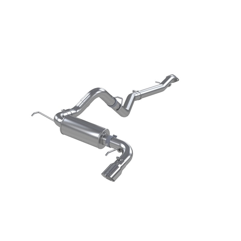 21-23 Ford Bronco 2.3L & 2.7L EcoBoost MBRP S5235BLK 3" Single Rear Exit Cat Back Exhaust Kit Black-Coated Aluminized Steel