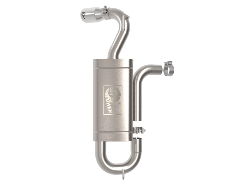 21-23 Ford Bronco Sport 1.5L L3 / 2.0L L4 AFE 49-33141-P Vulcan Series 2.5in 304 SS Axle-Back Exhaust System-Polished Tip