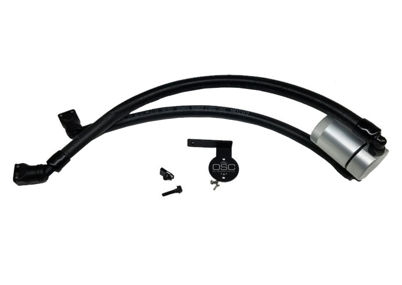 11-14 Ford F-150 / Raptor 6.2L J&L 3036P-C Passenger Side Oil Separator 3.0 - Clear Anodized