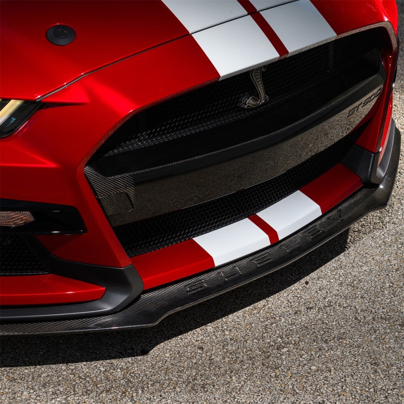 20-22 Ford Mustang GT500 Ford Racing M-16601-MCF Carbon Fiber Front Splitter Kit