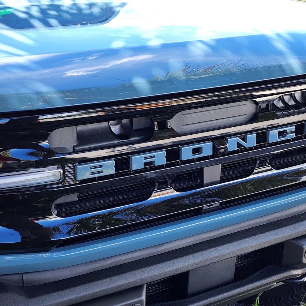21-24 Ford Bronco UPR Grille Replacement Letters