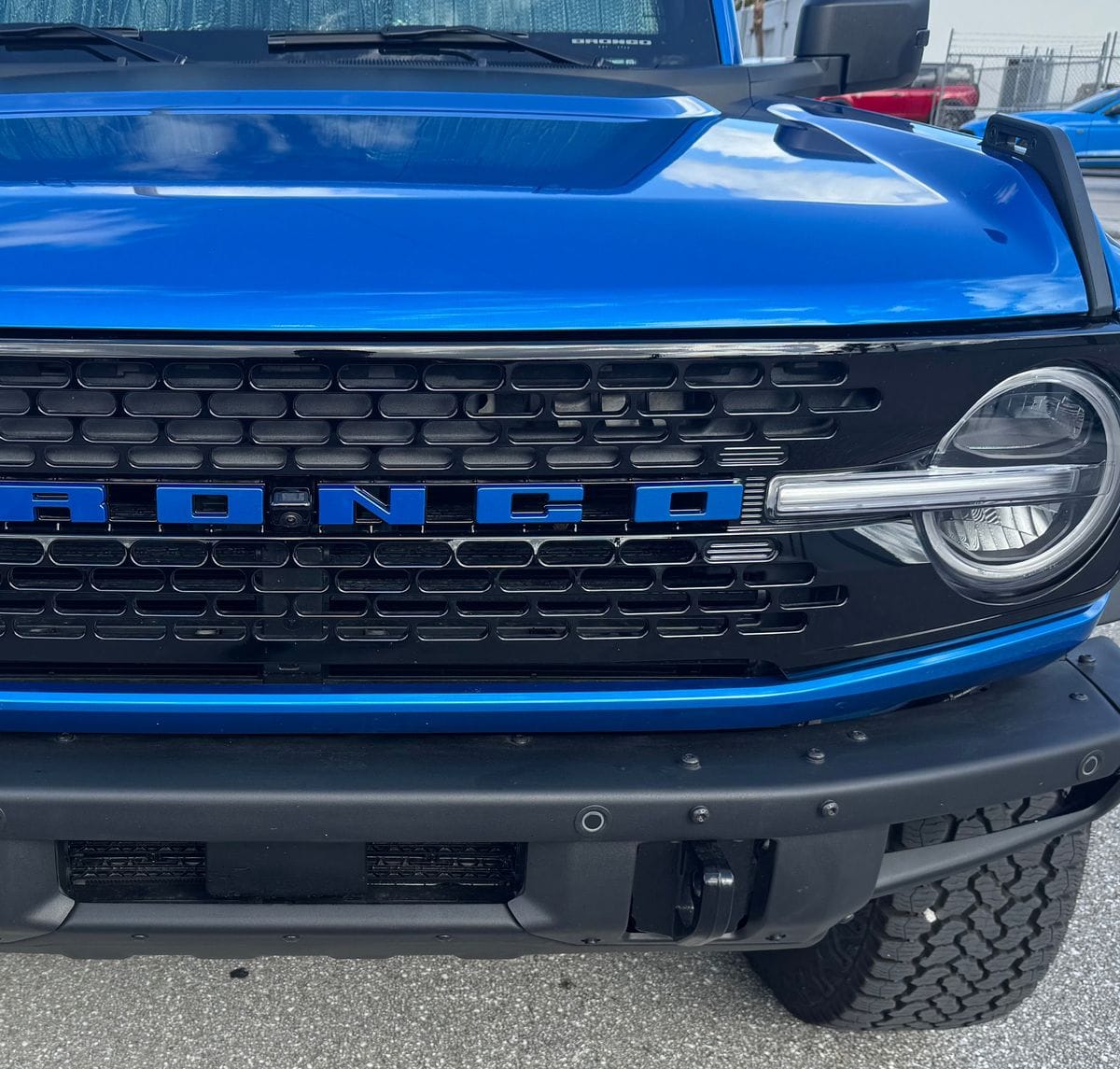 21-24 Ford Bronco UPR Grille Replacement Letters