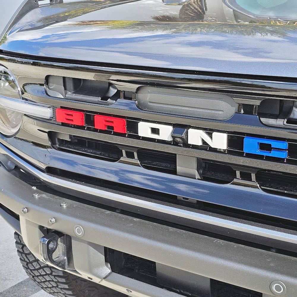 21-24 Ford Bronco UPR Grille Replacement Letters
