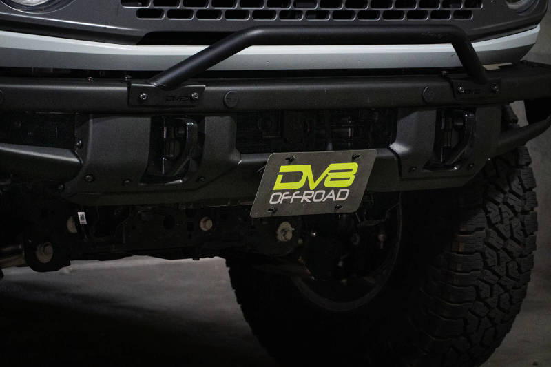 21-25 Ford Bronco DV8 Offroad LPBR-01 Factory Front Bumper Licence Relocation Bracket - Front